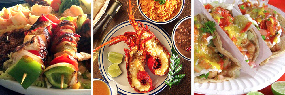 gastronomía de rosarito